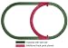Lionel FasTrack Inner Passing Loop Add On Track Pack - 612028