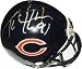 Tommie Harris Chicago Bears Autographed Riddell Mini Helmet