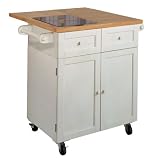 Powell Antique White Kitchen Butler