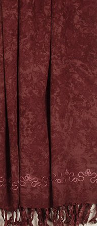 Embroidered Heavyweight Sarongs - 66 Rose