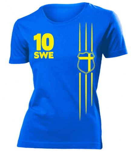 FUSSBALL EM 2016 – SCHWEDEN FANSHIRT 3297(F-B) Gr. XXL