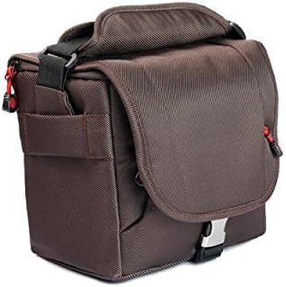 Brown Polyester Camera Shoulder Bag for Nikon D3000 D3100 D3200 D5100 D5200 D7000 Canon EOS 450D 500D 550D 600D 650D 700D 1100D