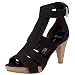 K & S Jada 71-66130.140, Damen Sandalen/Fashion-Sandalen, schwarz, (schwarz 140), EU 42, (UK 8)