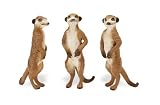 Wild Safari Wildlife: Meerkats (Set Of 3)