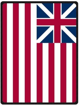 Union Jack Flag 58 inches x 80 inches (Large) Fleece Blanket