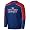 Reebok New York Giants Navy Blue Match-Up Constructed Long Sleeve T-shirt