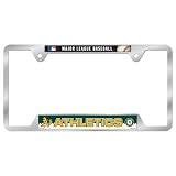 MLB Oakland Athletics Metal License Plate Frame