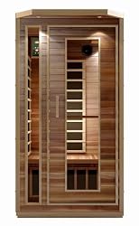 1 Person Sauna Red Cedar Carbon Fiber FAR Infrared Portable Detox New