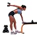 41yGSmFCAqL. SL75  Cap Barbell Unisex adult Workouts Neoprene Dumbbell Set with Rack Black