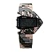 FANMIS Military Cool LED Display Colorful Light Digital Hunter Camo Silicone Sport Stealth Fighter Style Watch