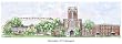 University of Tennessee - Collegiate Colors - 5" x 13" Framed Prints