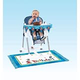 Boy's First Birthday Party High Chair Decorating Kit
