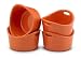 Rachael Ray Bubble and Brown Set of 4 Ramekins, Orange