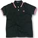 FRED PERRY フレッドペリー ライン入りポロシャツ《レディース:ミックスチャコール/ファンダンゴ》フレッドペリー F5102-302
