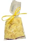 Samantha Bark: Belgian White Chocolate with Candied Lemon Peel and Ginger Snap Cookies