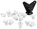 PUMA 05078801 Fußball-Stollen PUMA SG Studs 13/16mm, transparent-silver, 10x13 mm und 4x16 mm