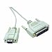 Cables To Go Nullmodemkabel (25-pol. D-Sub-Stecker / 9-pol. D-Sub-Kupplung, 1 m) (UK Import)