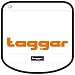 TAGGER(�^�K�[) CREW(��T�C�Y) FLAP LOGO ORANGE BSLY CF-20