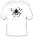 T-shirt with parasite, tick, invertebrate, fasting, arachnid, pest, animal, arthropod, blood-sucker