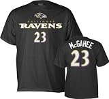Willis McGahee Reebok Name and Number Baltimore Ravens T-Shirt - Large