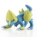 Pokemon Diamond & Pearl Clipping Figure Collection Trading Figure - Manectric (Livolt - 1.5" Figure)_s-1