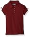Nautica Girls' Short Sleeve Polo with Bow At Sleeve