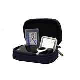 Nikon Coolpix P6000 Digital Camera CaseCrown Double Memory Foam Classic Camera Case and TSA Approved Combination Lock (Navy Blue)
