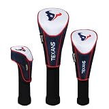 Houston Texans Set of 3 Headcovers