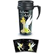 Tinker Bell Black Travel Mug Coffee