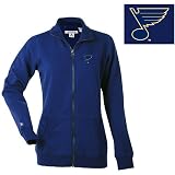 Antigua St. Louis Blues Women's Revolution Full Zip Fleece Jacket - ST. LOUIS BLUES Medium