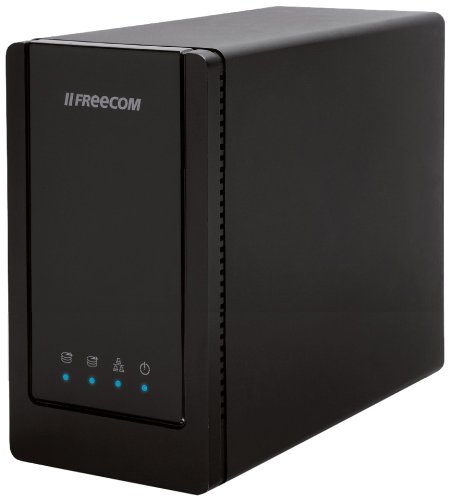 Freecom Dual Drive Network Center 3TB NAS Gigabit LAN USB 2.0 RAID 0/1/JBOD