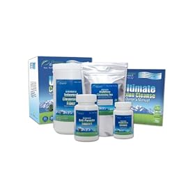 Ultimate Colon Cleanse 4 Part System From Organica Research- Includes Nightime Tea, Cleansing Fiber, Anti Parasite Capsules Plus 30 Day Supply of Probiotics