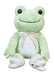 かえるのピクルス シュシュ ぬいぐるみ Mサイズ 座高34cm シュシュグリーン