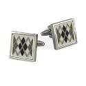 Argyle Cufflinks - available in 4 colors