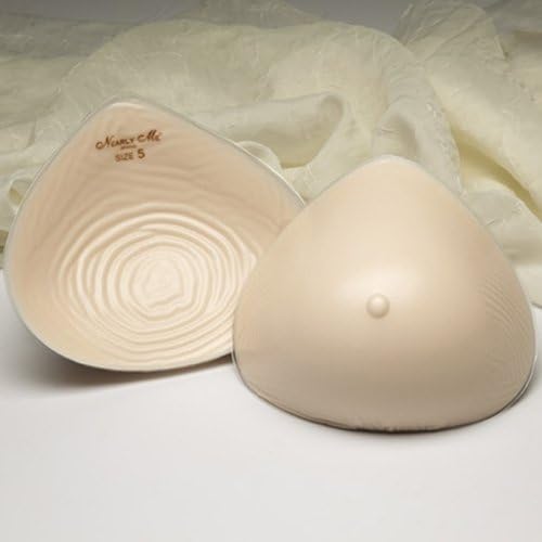 Nearly Me Extra Light Triangle Silicone Breast Form 865 : Size 7