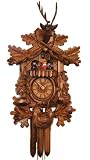 Adolf Herr Cuckoo Clock 1 day with music The Deer Hunter 20 Inches