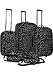 08020Black. E-Z Roll 5pc set Polka Dot Black W/White