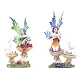 Review The Tribeca Gift Company  / Fantasy Fairy on Mushroom with Unicorn
