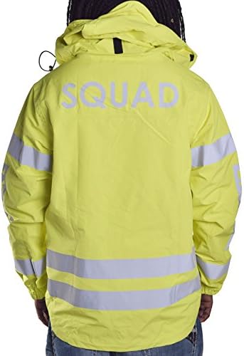 10 Deep Men's Reflective Active Squad Hoodie Full Zip Jacket Size Small
