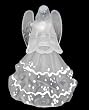 Club Pack Of 72 Frosted Angel Christmas Ornaments 4.5"