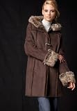 Chadwicks Faux-Shearling Coat