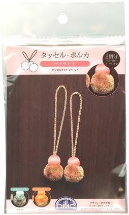 DMC Handicraft Kit "tassel Polka" / sakura - mochi (japan import)
