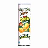 Pringles Potato Crisps Super Stack, Pizza, 6.38-Ounce Tubes (Pack of 14)