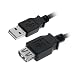 High Quality USB A / A Male to Female Extension Cable - 10 Feet