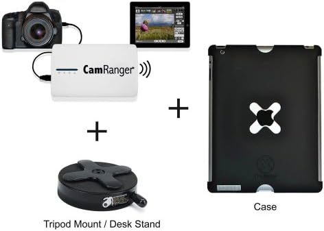 CamRanger Wireless Tethering Starter Kit includes X Lock iPad 3 / 4 Case Black &amp; Connect Lite
