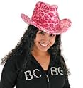 Uptown Cowgirl Hat - Pink Leopard