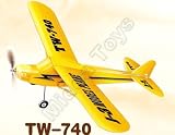 3 Channel Radio Remote Control J-3 Grasshopper Airplane RC RTF