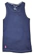 Ralph Lauren Little Girls Navy Logo Tank Top