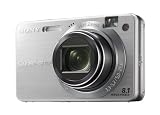 Sony Cyber-shot W150 Digital Camera (8.1MP, 5x Optical Zoom) 2.7 inch LCD - Silver
