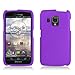 Aimo Wireless PNR930LPCLP014 Rubber Essentials Slim and Durable Rubberized Case for Pantech Perception R930 - Retail Packaging - Purple